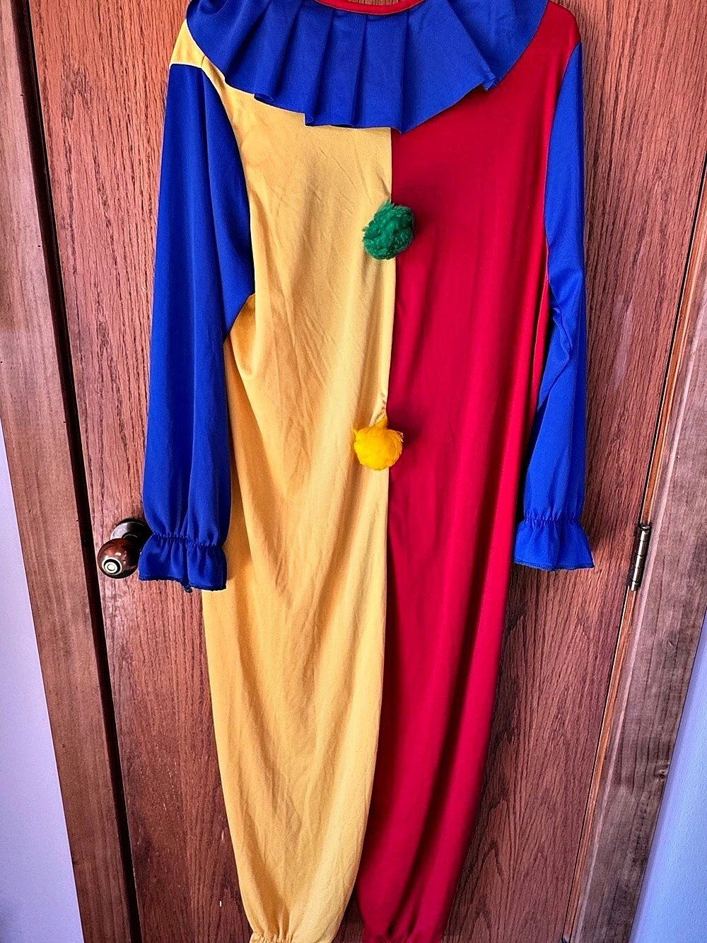 Rubies Color Block Clown Costume NWT